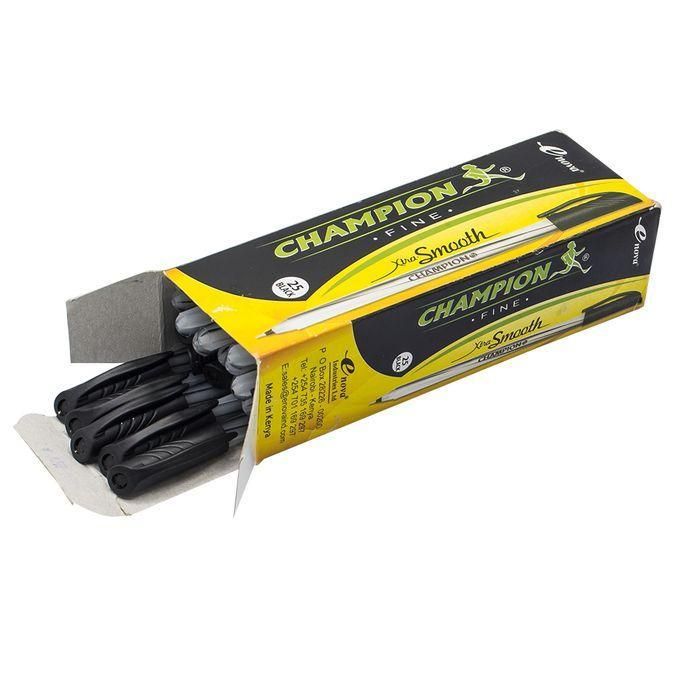 Champion Fine Pen - Black